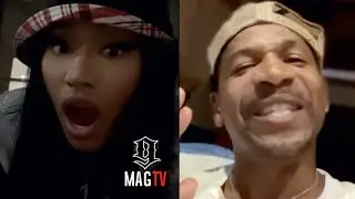 Nicki Minaj Wants To Know Where Stevie J Got The Smirky Face From! 🤨