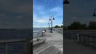 New Haven Harbor On The Pier