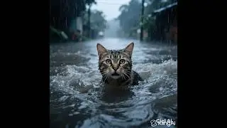 Cat Rescue Part 1 : The Flood Took Everything&hellip; Even Her Hope 💔🐱