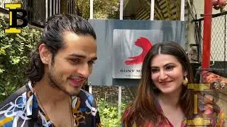 @priyanksharma2346 & Shivaleeka Oberoi promoting the new song Rehna Tere Paas  | Invadebollywood
