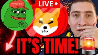 Новости криптовалюты SHIBA INU COIN LIVE🔴PE COIN, CRONOS DOWN