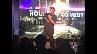 Archie Lee performing at Rick Bronson House of Comedy