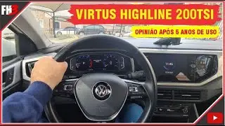 DESPEDINDO-ME DO MEU VW VIRTUS HIGHLINE 200TSI 2018/2019 APÓS 5 ANOS DE USO | OPINIÃO SINCERA!