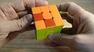 How to swap the sides of a 3x3 rubik's cube simple for beginners