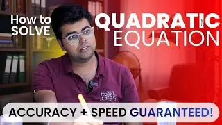 Solve Quadratic Equation Questions Quantitative Aptitude Like an IPMAT Topper
