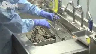 Steelco laparoscopic instruments loading on C102 HD