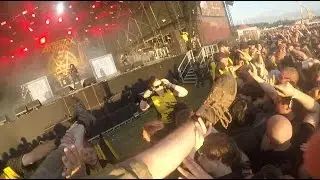 BLOODSTOCK Open Air 2016 - Sunday (Music, Pits, Crowd Surfing and rides) Vlog