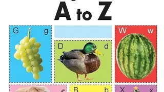 Abcd alphabets with pictures and animation|| 🔠 with pictures||kids rhyme of abcd.