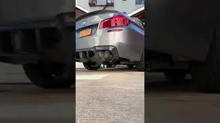 BMW F10 Muffler Delete Exhaust