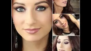 NYE Cranberry Red Glitter Eye Tutorial GRWM