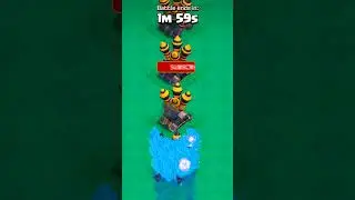 1x Bat Spell + 100 Clone vs All Level Air Defence + Th15 COC #shorts #clashofclans #coc #cocshorts