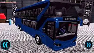 US Police Bus Driving - Offroad Transport Driver Simulator - Android GamePlay 2021
