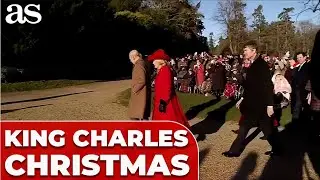 KING CHARLES leads ROYAL FAMILY to Sandringham for TRADITIONAL CHRISTMAS SERVICE