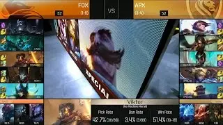 APX vs FOX Game 2 Highlights - APEX vs ECHO FOX NA LCS Week 4 Summer 2016