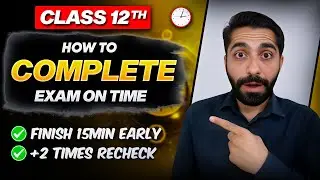 How to Do Time Management During Exam | How to Do Hindi Exam | Time Management for Class 12 Student