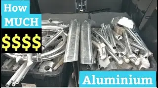 How much money for scrap Aluminium - trash to riches - Metal prices - scrapping - aluminium