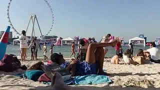 Beach life Dubai Europe 