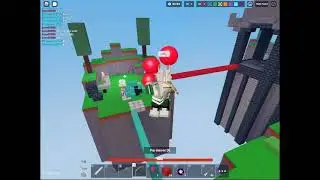 1v1 against @Nubster-pvp in Roblox BedWars..