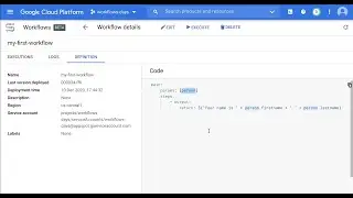 Day #7 with Cloud Workflows: how to define an input parameter