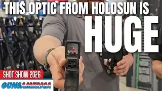 4 BRAND NEW Pistol Optics from Holosun -- SHOT Show 2026