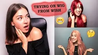 💕 Пробвах ПЕРУКИ за ПРЪВ ПЪТ... | TRYING ON WIG FROM WISH! 💕