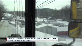 West Virginia's snowplowing contractor put to the test after winter storm
