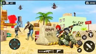 Fps Commando Shooting3d shooting games:AndroudGamePlay