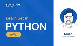 Learn Set in Python (Tamil) | Python For Beginners | Bluekode Academy | #11