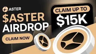 Detailed Overview Aster Airdrop | Get Up To 15k$ Aster Coin Check your Allocation Now.