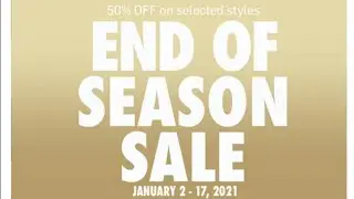 NIKE PARKACCESS END OF SEASON SALE UPDATE 50% OFF ON SELECTED ITEMS JANUARY 2 - 17, 2021