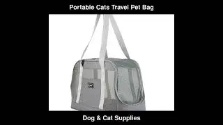 Portable Cats Travel Pets Transport Handbags Dog Carrier Cage Shoulder Out Bag | Dog & Cat Supplies