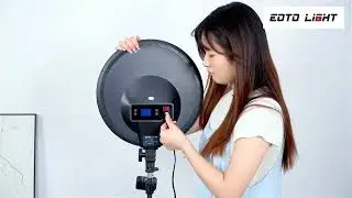 Latest EOTOLIGHT 14P LED Ring Light with Tripod Stand Detailed installation tutorial video for 14P