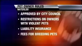 Waterloo Approves Overhaul of Animal Control Rules
