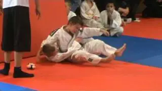 kevin en competition de judo