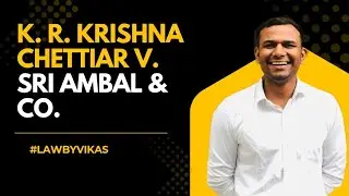 K.R. Chettiar vs Sri Ambal & Co. (1969) | Trademark Law Case Explained | Deceptive Similarity