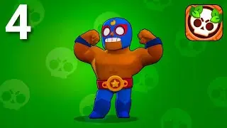 Brawl Stars - Gameplay Walkthrough Part 4 - Gem Grab : New Brawler - El Primo (iOS, Android)