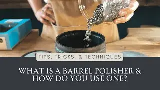 JEWELLERS TECHNIQUES | What is a tumbler barrel polisher for jewelry and how do you use one?
