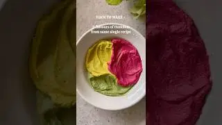 Holi Special Hummus Bowl with 3 different flavours