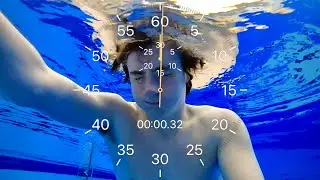 No Goggles Underwater Breath Hold