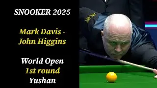 Mark Davis - John Higgins | World Open | 1st round | Yushan