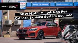 Milltek Non-Res Exhaust Install on a BMW M140i (Non GPF/OPF/PPF)