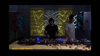 Arapu b2b Gescu @ Sunwaves: SW 24H LiveStream playing Sakura by De Yan and Dout