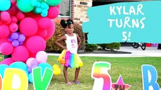 Kylar's 5th Birthday | Jonathan Evans Vlog