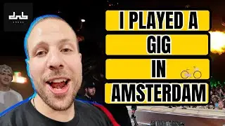 I PLAYED A GIG IN AMSTERDAM ( DNB ALLSTARS )