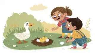 Lara and Michael&rsquo;s Greed |The Golden Goose and the Greedy Siblings|The Price of Greed