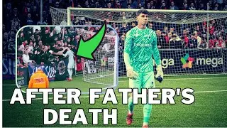 Belgium Goalkeeper Makes Debut, Saves Penalty After Father's Death Rival Fans Show Support! Emotive