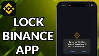How To Lock Binance App iPhone