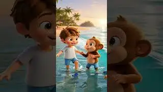 Alex And Milo || Monkey And Boy || Part 3 #kidsvideos #cartoon #monkey #kidschannel #kidscontent #fy