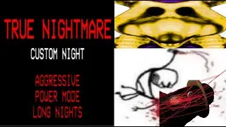 Five Nights at Chuck E. Cheese's: Rebooted - True Nightmare All Challenges