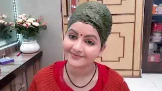 बालों में ब्रश से मेहंदी लगाने का सबसे आसान तरीका | how to apply henna paste in hair at home | RARA